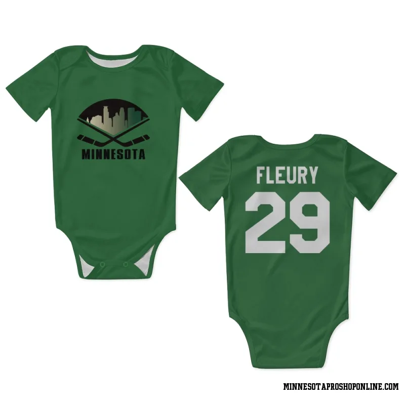 Ash Youth Marc-Andre Fleury Minnesota Wild Backer T-Shirt